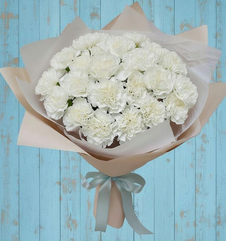 Букет цветов из: Гвоздики в Петропавловской Республики Чечня