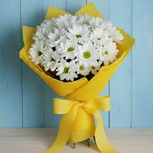 Букет цветов из:  Хризантемы в Петропавловской Республики Чечня