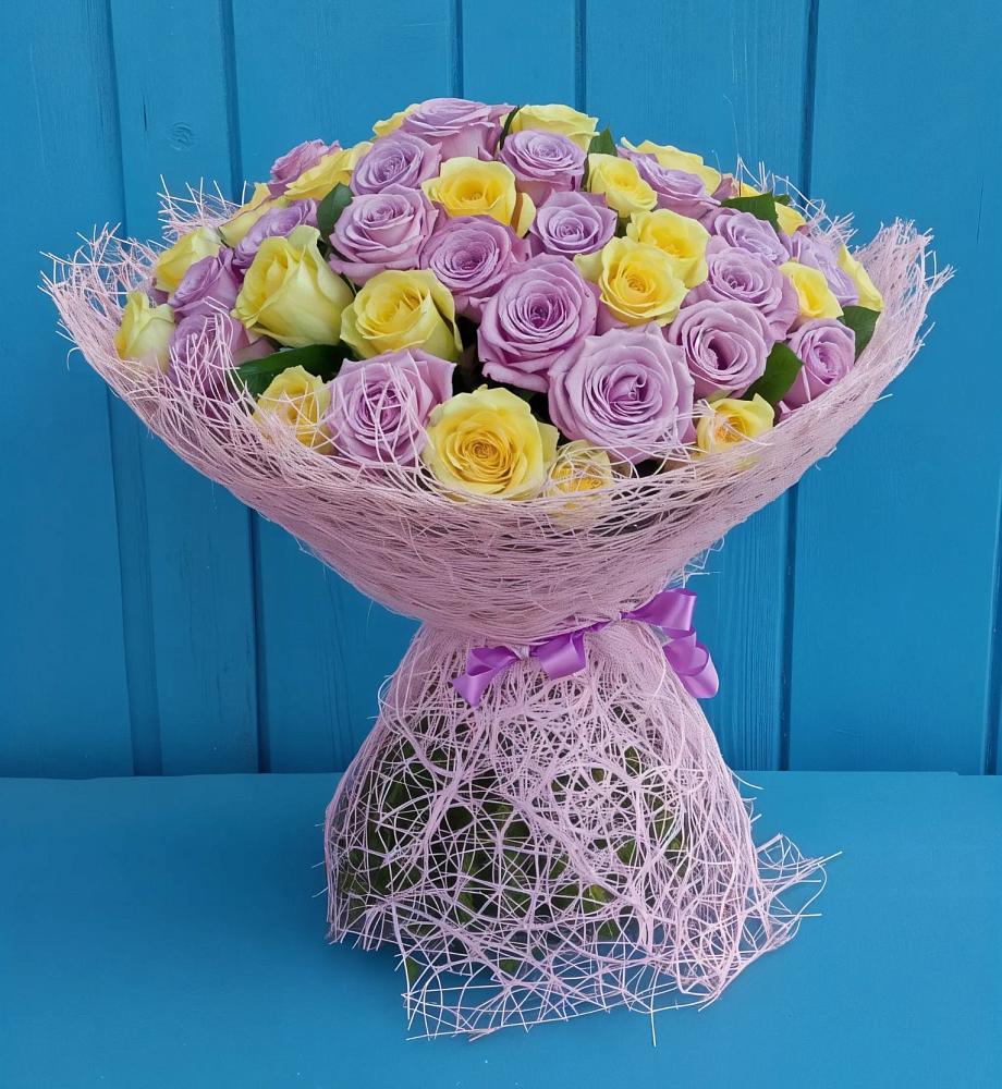 Букет 101 Волшебный Миг в Петропавловской Республики Чечня