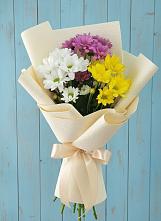 Букет цветов из:  Хризантемы в Петропавловской Республики Чечня