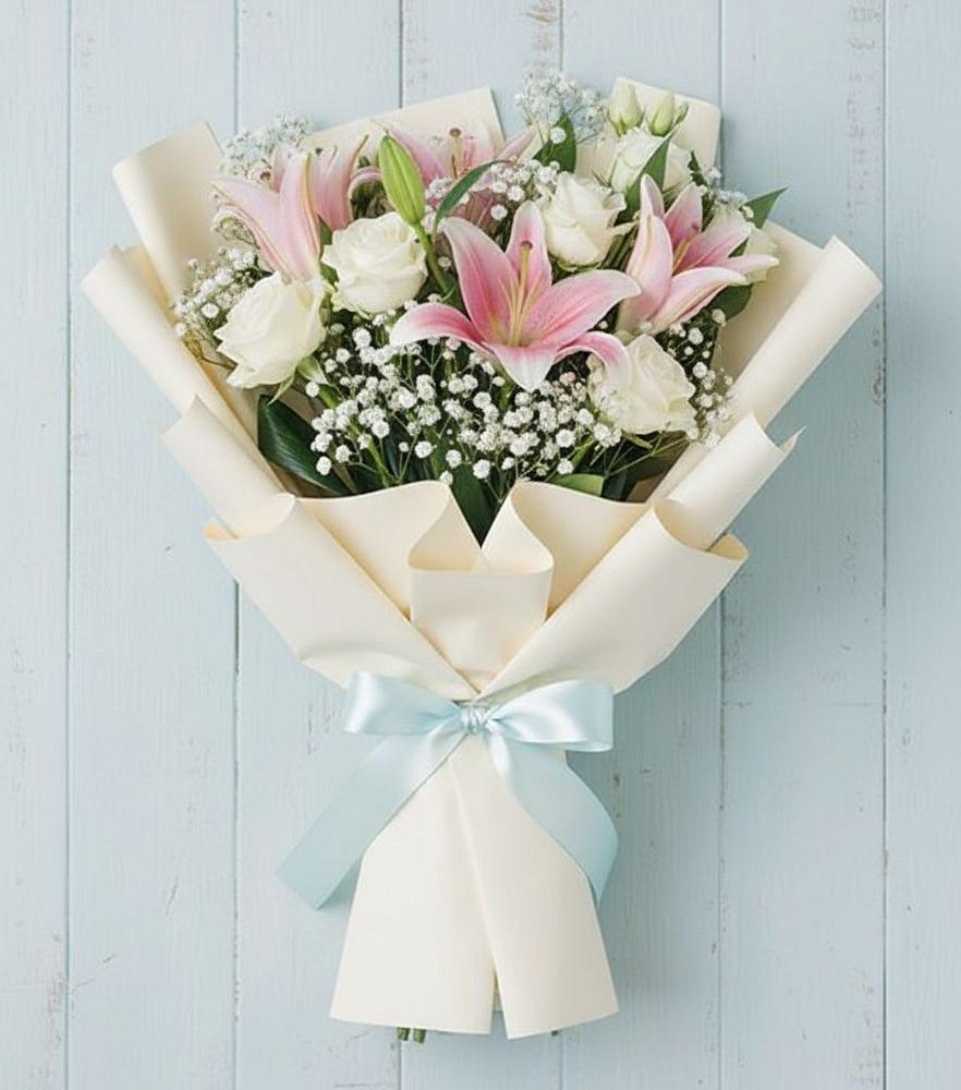 Букет цветов из: Лилии в Петропавловской Республики Чечня