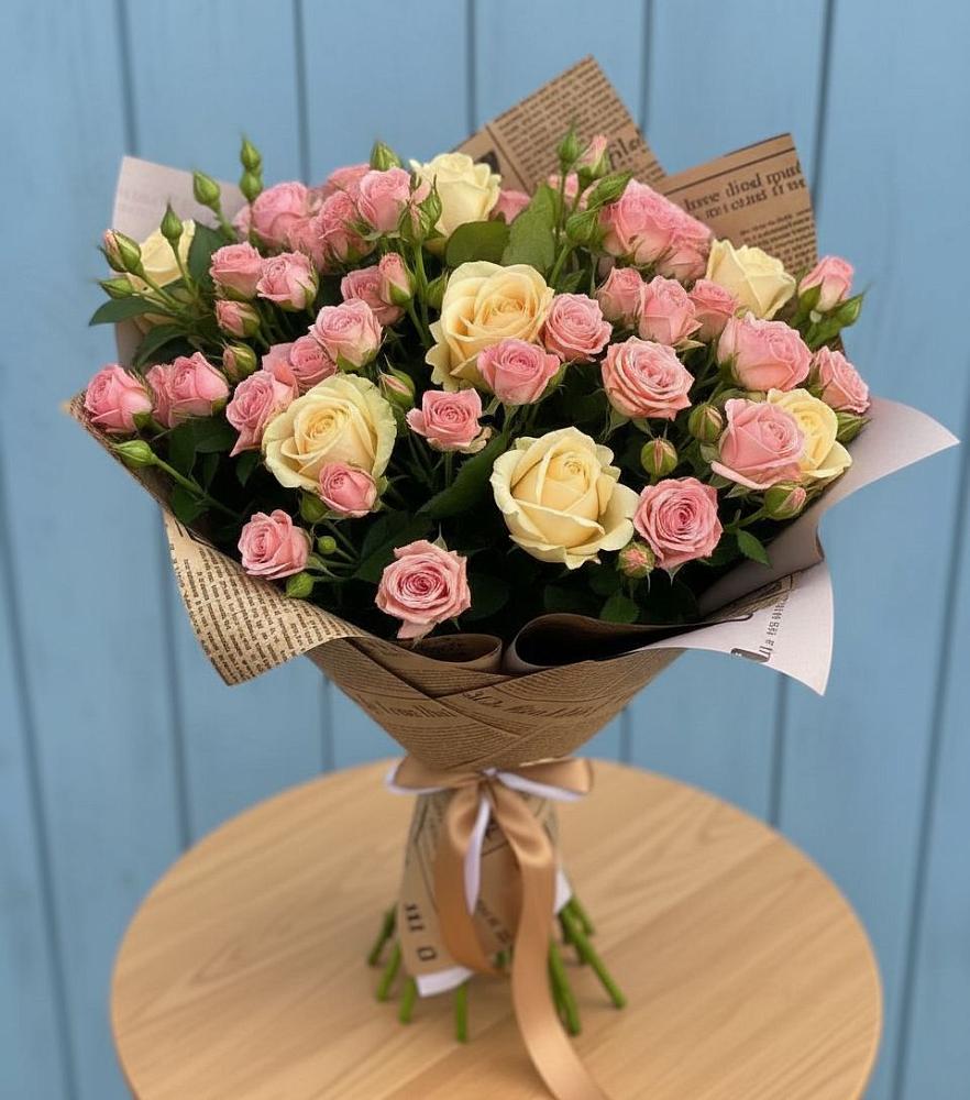 Букет цветов из: Розы в Петропавловской Республики Чечня