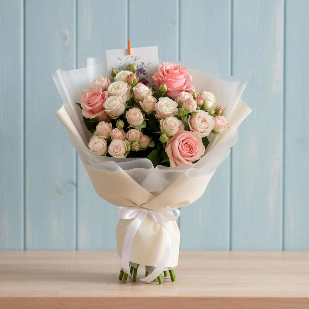 Букет цветов из: Розы в Петропавловской Республики Чечня