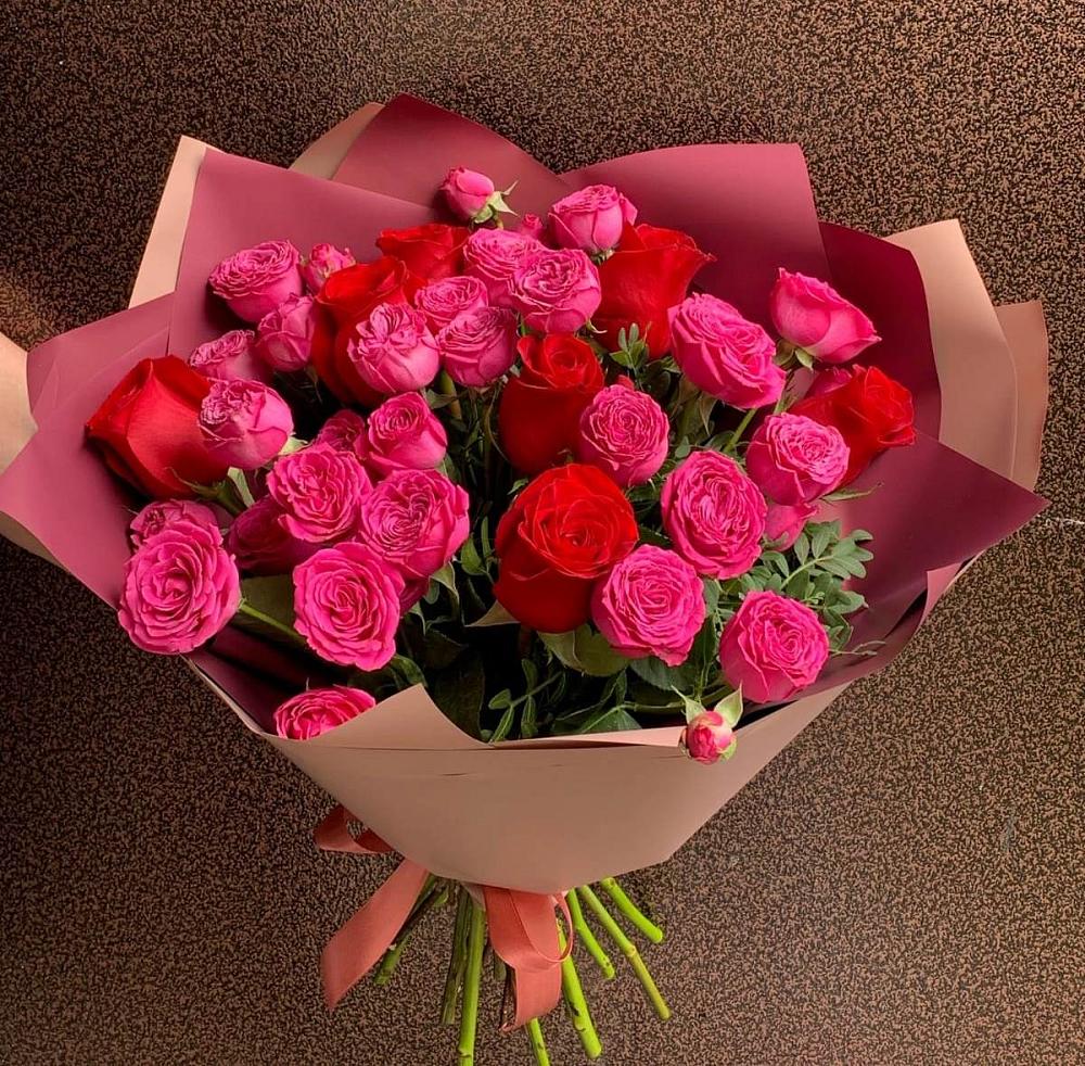 Букет В объятьях нежности в Петропавловской Республики Чечня