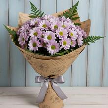 Букет цветов из:  Хризантемы в Петропавловской Республики Чечня