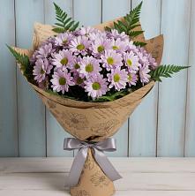 Букет цветов из:  Хризантемы в Петропавловской Республики Чечня