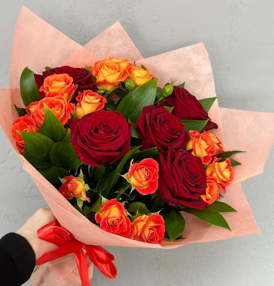 Букет Любовь и восторг в Петропавловской Республики Чечня