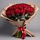Букет 25 Красных роз Лотус в Петропавловской Республики Чечня