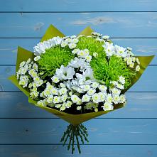 Букет цветов из:  Хризантемы #REPLACE_PRED# Петропавловской Республики Чечня