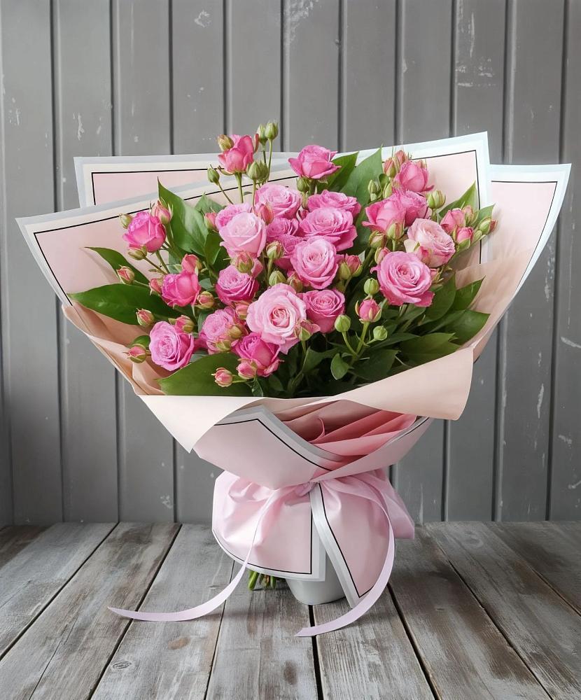 Букет Розовый кустик в Петропавловской Республики Чечня