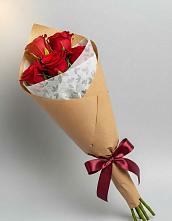Букет цветов из:  Розы в Петропавловской Республики Чечня