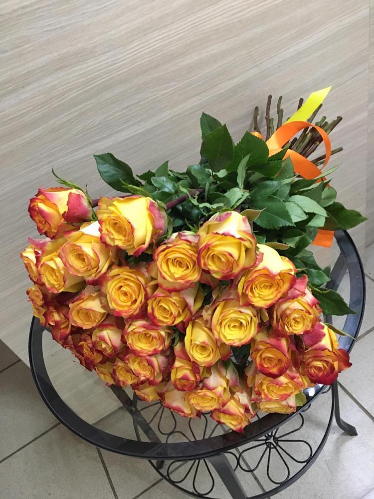 Букет Желтые розы в Петропавловской Республики Чечня