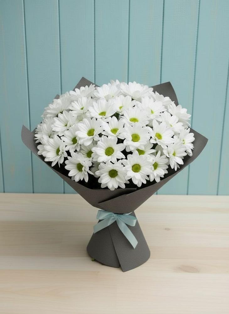 Букет цветов из: Хризантемы в Петропавловской Республики Чечня