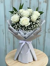 Букет цветов из:  Розы в Петропавловской Республики Чечня