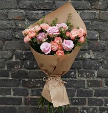 Букет цветов из:  Розы #REPLACE_PRED# Петропавловской Республики Чечня