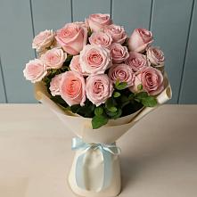 Букет Розовый шарм в Петропавловской Республики Чечня