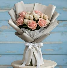 Букет цветов из:  Розы в Петропавловской Республики Чечня