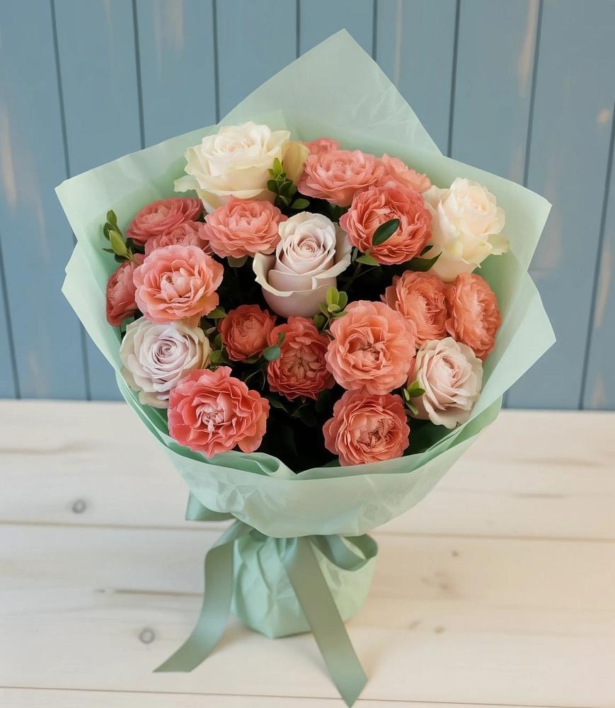 Букет цветов из: Розы в Петропавловской Республики Чечня