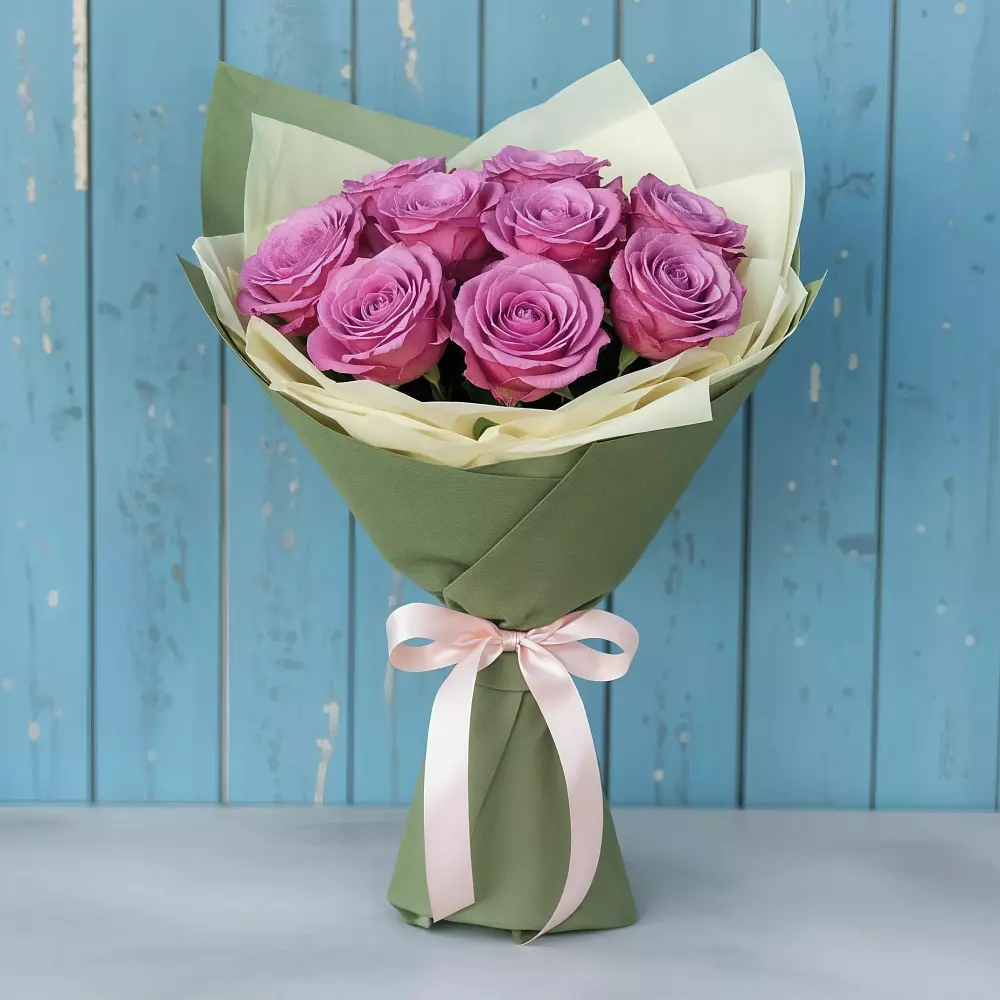 Букет Розы Фёрст Леди в Петропавловской Республики Чечня