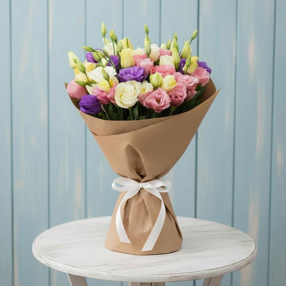 Букет цветов из: Лизиантусы в Петропавловской Республики Чечня