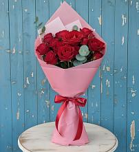 Букет цветов из:  Розы в Петропавловской Республики Чечня