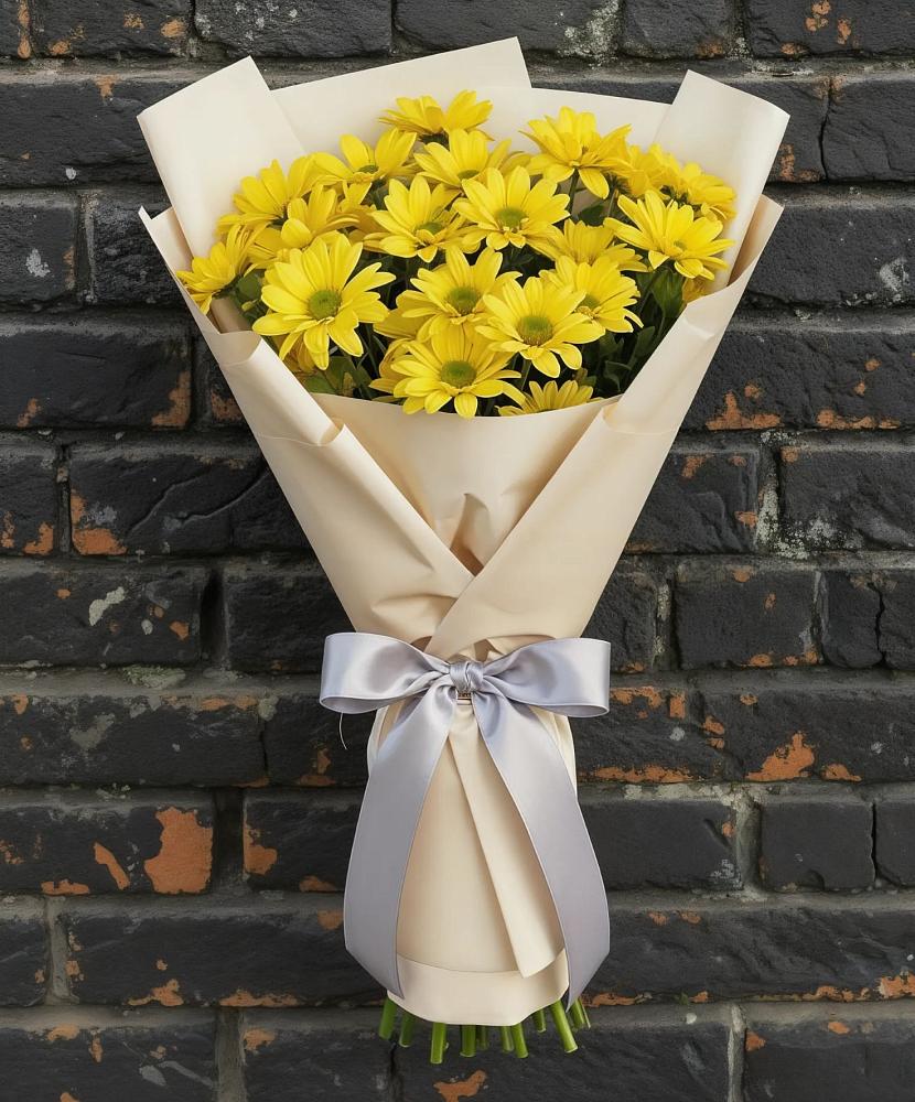 Букет цветов из: Хризантемы в Петропавловской Республики Чечня