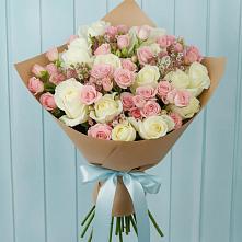 Букет цветов из:  Розы в Петропавловской Республики Чечня