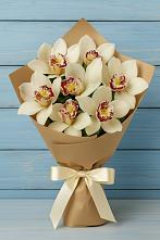 Букет цветов из:  Орхидеи и Розы в Петропавловской Республики Чечня