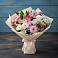Букет цветов из: Хризантемы, Альстромерии и Розы в Петропавловской Республики Чечня
